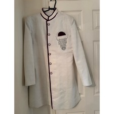 Men’s Indian Asian Bridal Party Wear Sherwani Suit XL