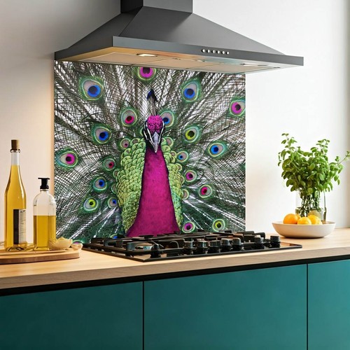 Printed glass kitchen - glass,