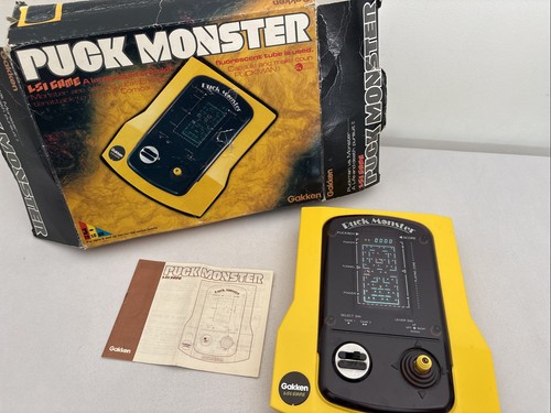 Gakken puck monster electronic - puck,