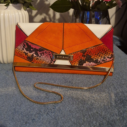 River island orange - river,
