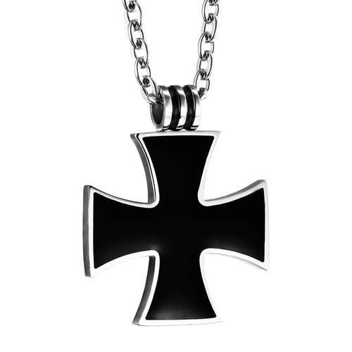 Stainless steel iron cross - stainless,