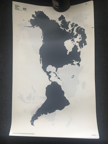 World map vinyl wall - world, decal