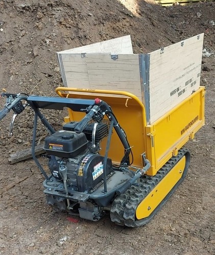 Mini dumper tracked power