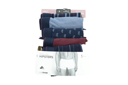 Men hipsters navy - m&s, men's