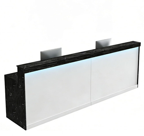 Reception desk with - with, 4-colour