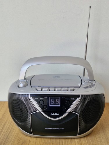Alba cassette player - cd/cassette, player/radio