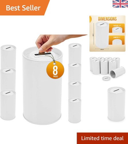 Pack donation canisters with - 8-pack,