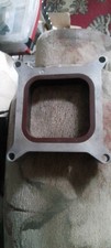 Holley Aluminium Carb Spacer  Used.