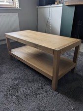 Solid Oak Coffee Table -
