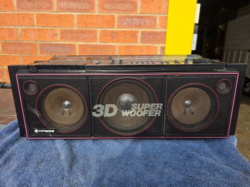 Hitachi ghetto blaster - ghetto,