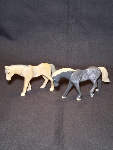 Vintage playmobil horses - vintage,