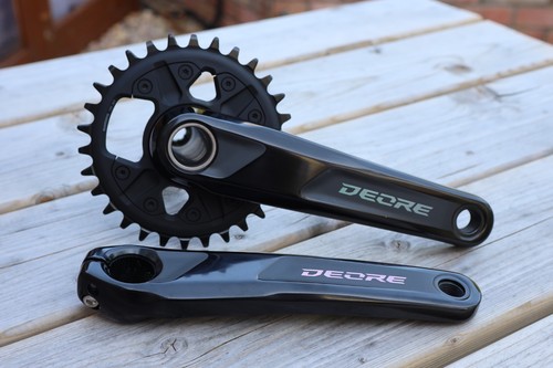 Shimano deore m6100 crankset - shimano,