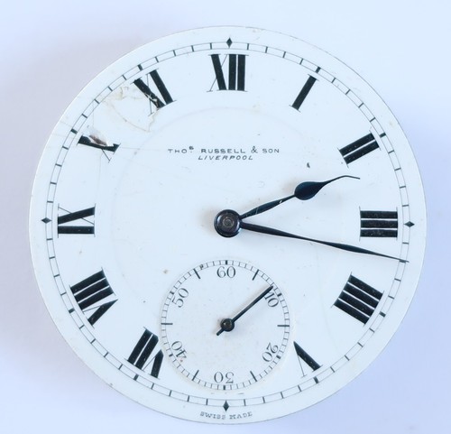 Antique pocket watch movement