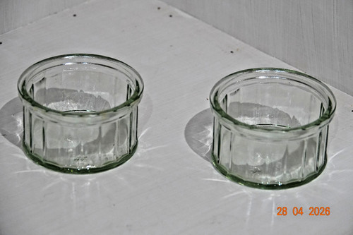Glass ramekin dishes - glass,