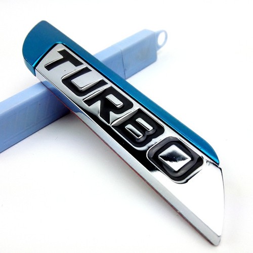 Red turbo logo metal - 3d,