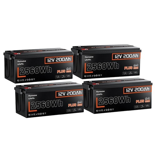 4pack 12v 200ah plus - 12v,