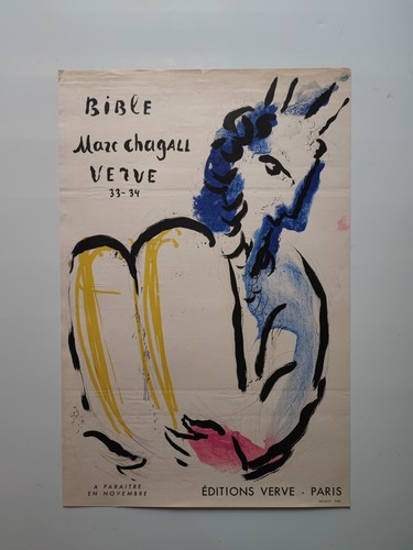 Marc chagall litho - marc, poster