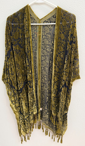 Vtg silk rayon velvet - vtg,