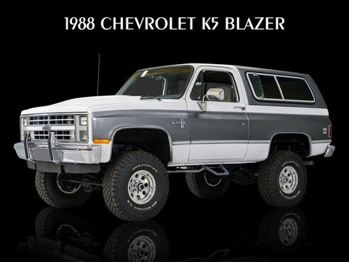 1988 chevrolet blazer - 1988,
