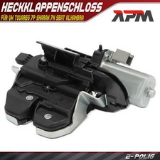 Closing aid tailgate lock for