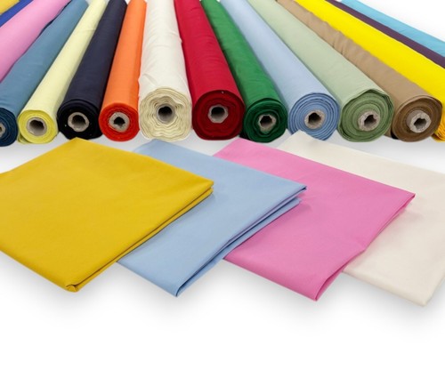 Plain polycotton fabric - polycotton,