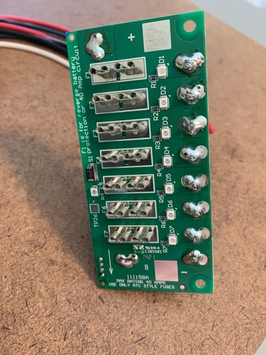Fuse panel board for - panel,