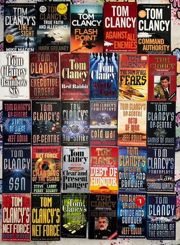 Tom clancy book bundle - book,