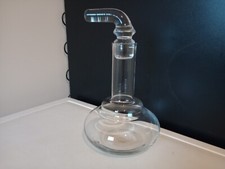 Rare glass decanter - glass, whisky