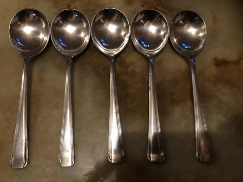Set art deco elkington - 5,