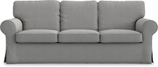 Cotton Ektorp 3 Seat Sofa