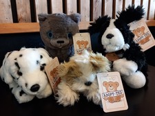 Cute Puppy Dogs - Various Plush Soft Toys - Saved by Adopt:Ted and Loved by You