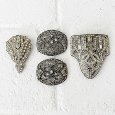 Antique Art deco rhinestone