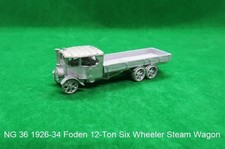 N Gauge  1:148 R PARKER MODELS  'KIT' NG 36 FODEN 12-TON SIX WHEELER STEAM WAGON