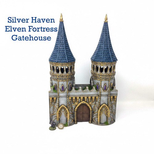 Silver haven elven fortress - silver,
