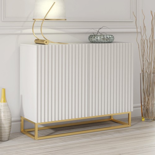 Sideboard cabinet 100cm white - sideboard,