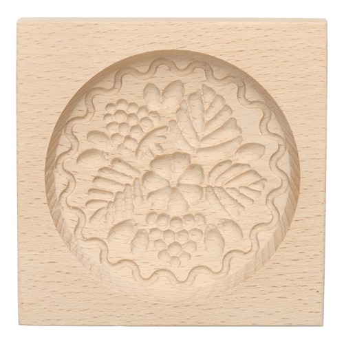 Wooden cookie mould - wooden,