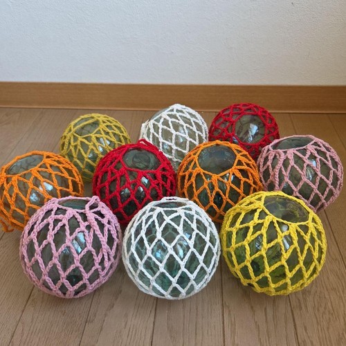 Glass fishing float - buoy, ball