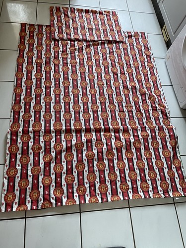 Vintage man utd bed sheets - utd,