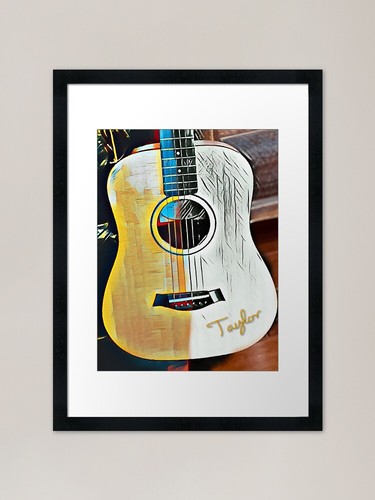 Baby taylor guitar - taylor, art