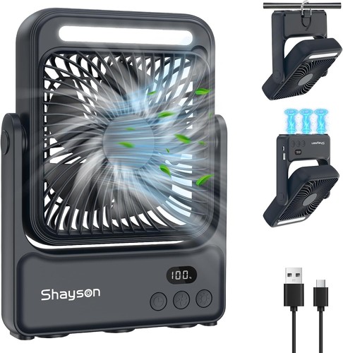 Usb desk table fan - desk, 10000mah