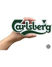 Decorative Carlsberg  Sign Display two sizes small 16cm  Large 25cm Mancave Bar