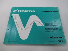 CBR250RR Parts List 6th