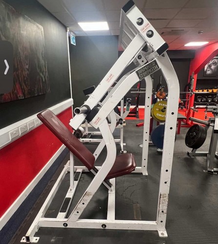 Hammer strength shoulder press
