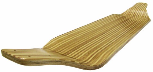 Zebra bamboo inlay drop - bamboo,