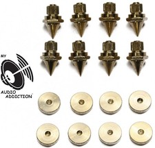 Gold Speaker Spike with floor