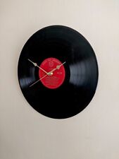 Hand Made Vinyl Record Clock