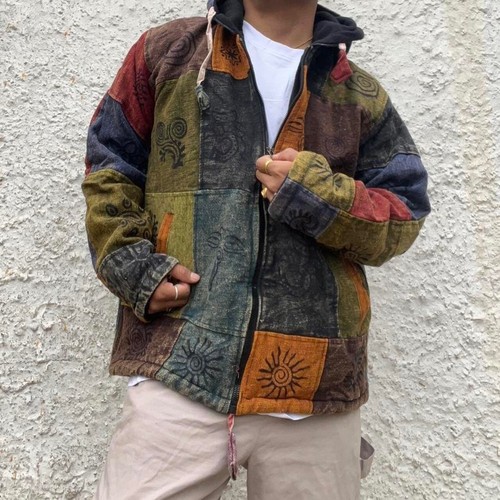 Unisex jacket patched - unisex,