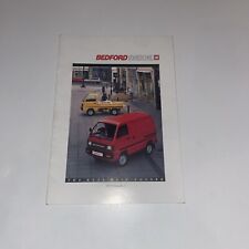 Bedford Rascal 1988 Sales Brochure Van & Pick-Up