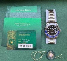 Rolex Steel GMT Master 2'Batman' 126710BLNR 2025