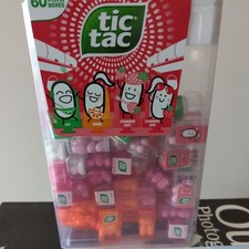 NEW Tic Tac 60 mini boxes 15 of each Mint Orange Strawberry Sweet & Sour BB 3/26